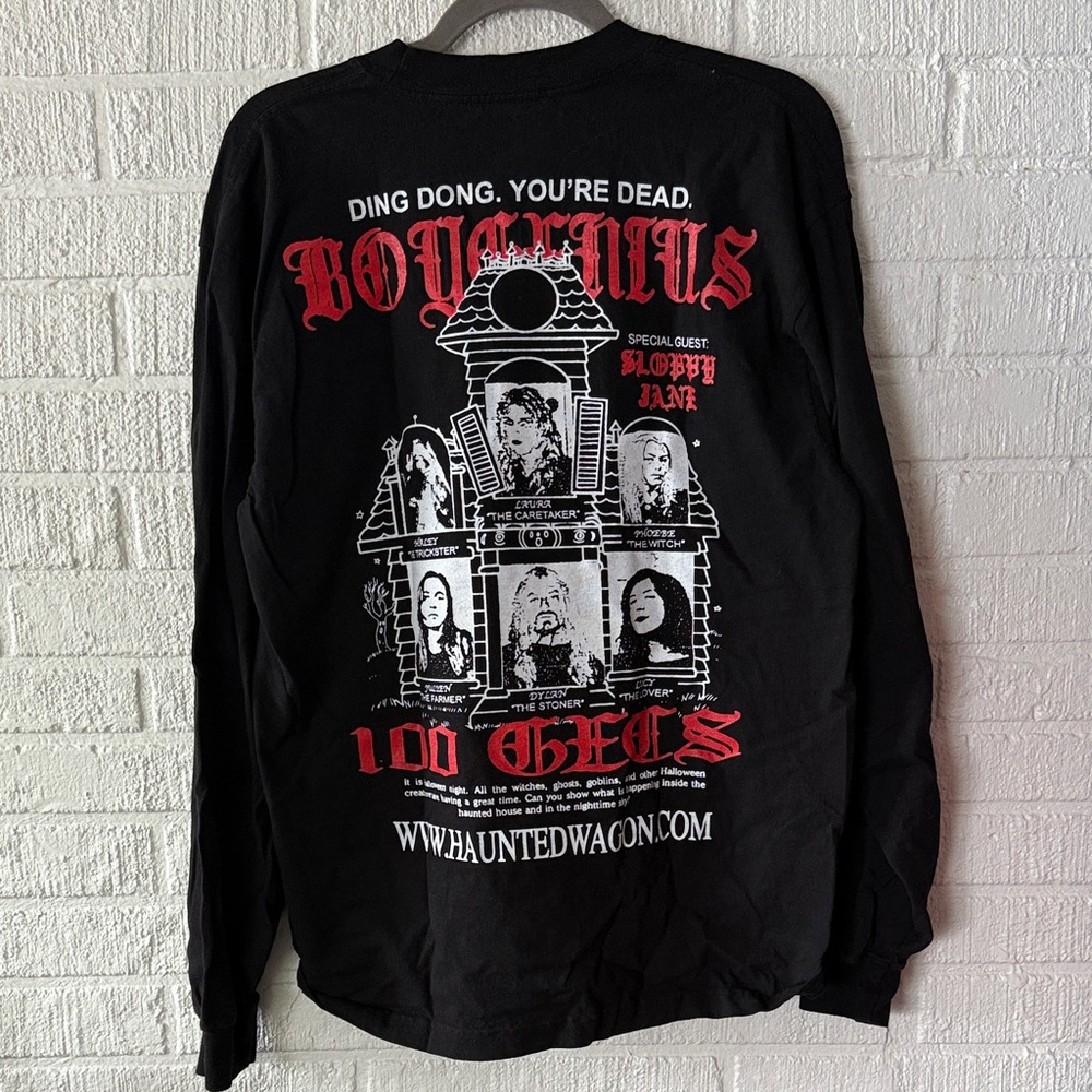 RARE Boygenius 100 gecs, Sloppy Jane Concert Long Sleeved Tee